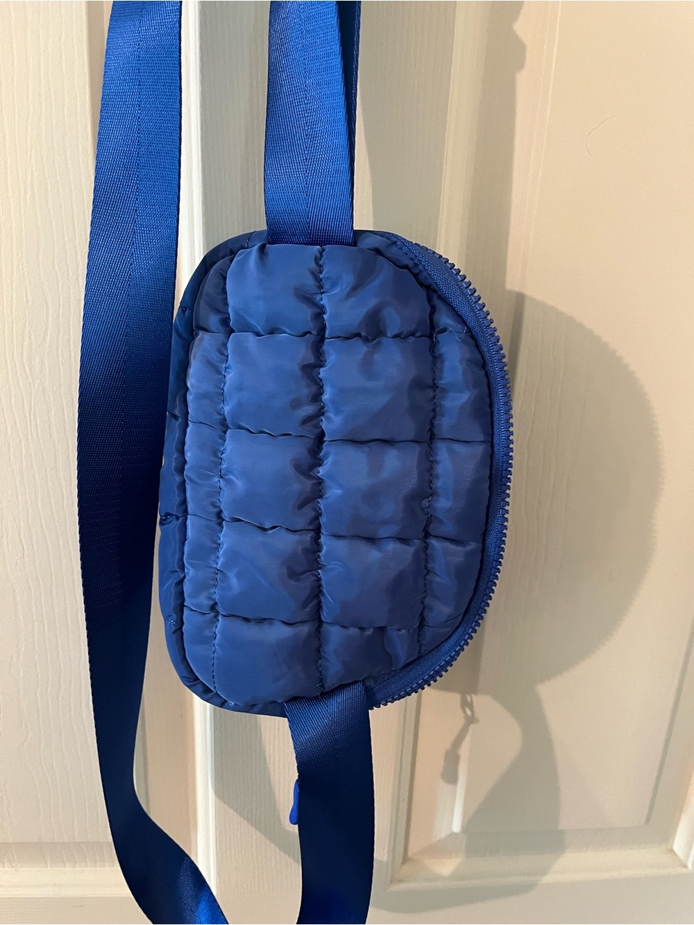 torrid Blue Quilted Crossbody Bag - Picture 4 of 5